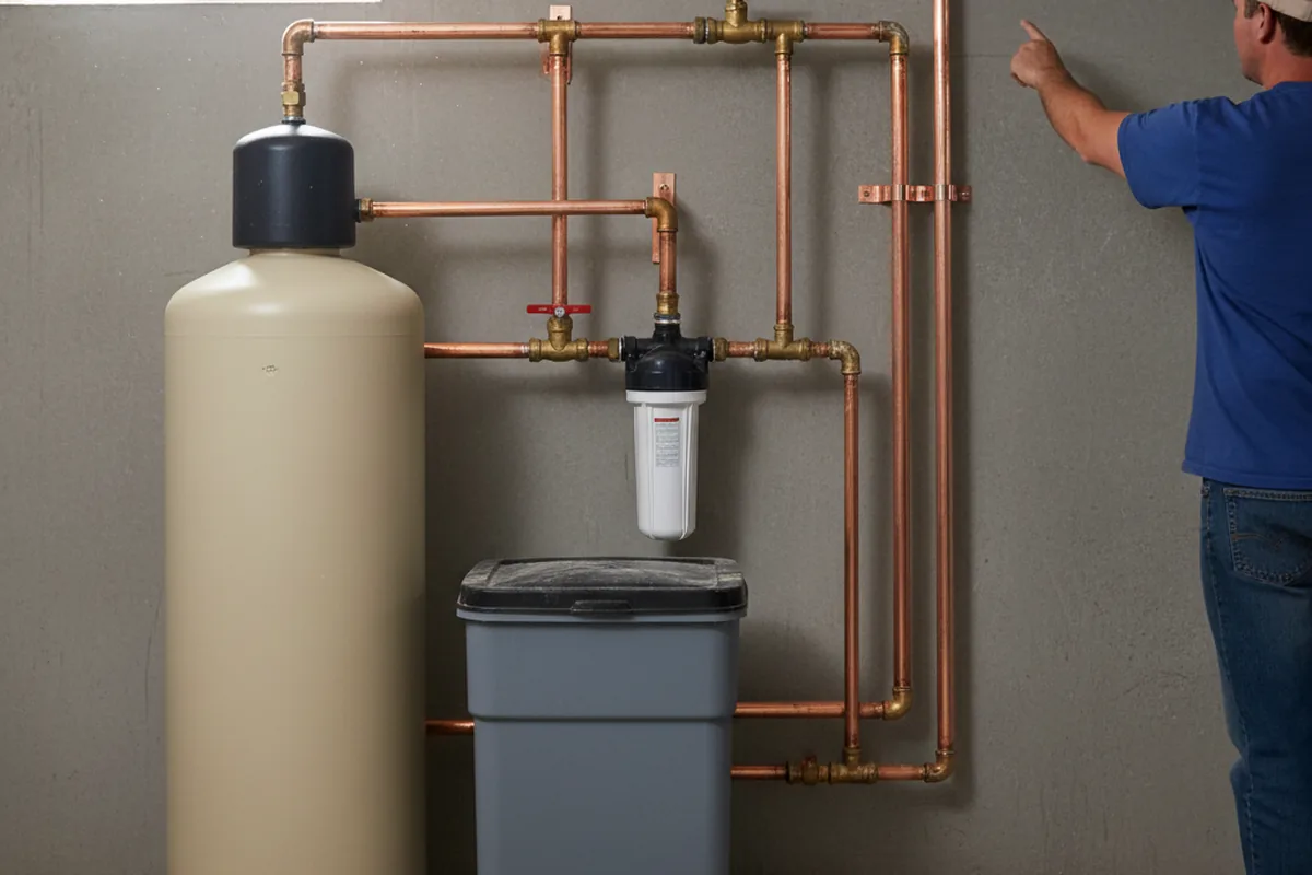 Whole-house water treatment system installed in Fayetteville